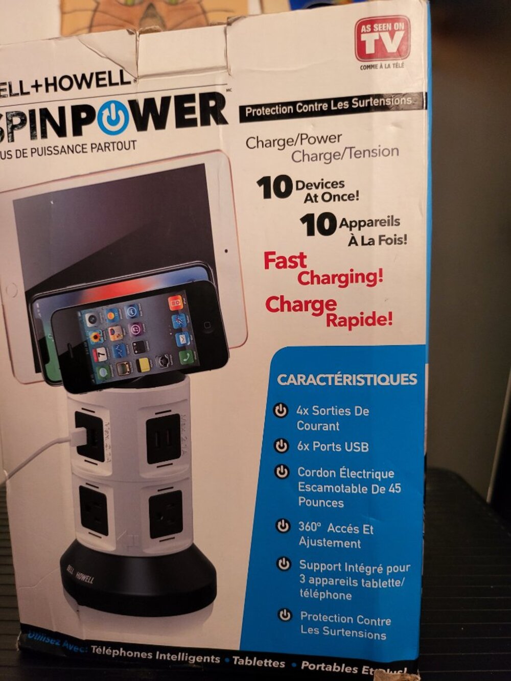 BELL HOWELL OUTLET/CHARGER - Picture 4 of 11